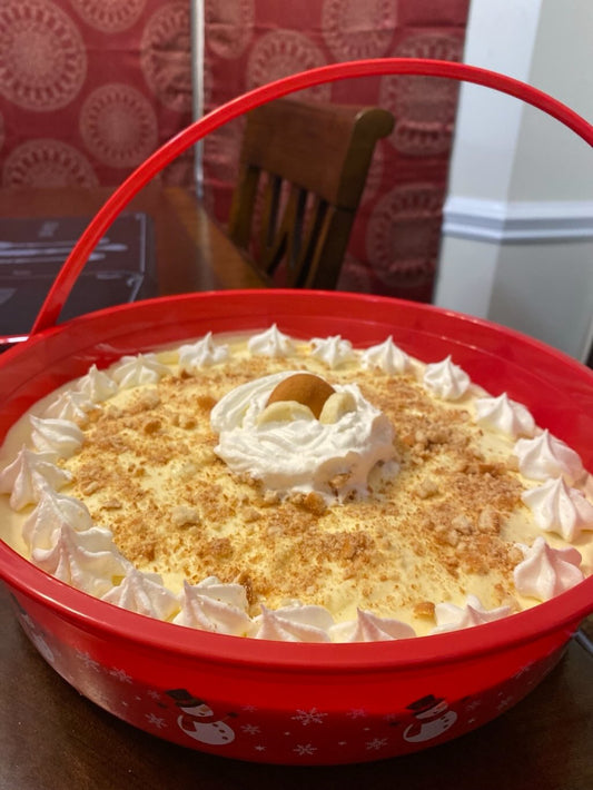 Large Banana Pudding