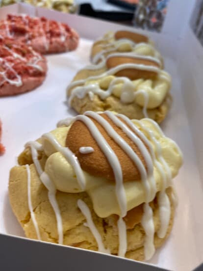 Banana Pudding cookie