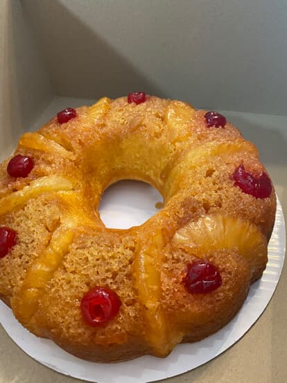 Upside Down Pineapple Cake
